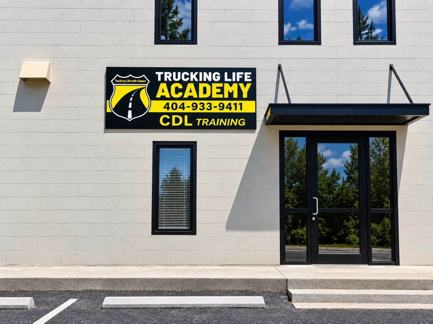 Trucking Life Academy CDL training facility in Dalton, Georgia