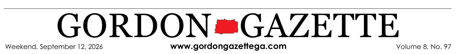 Gordon Gazette masthead