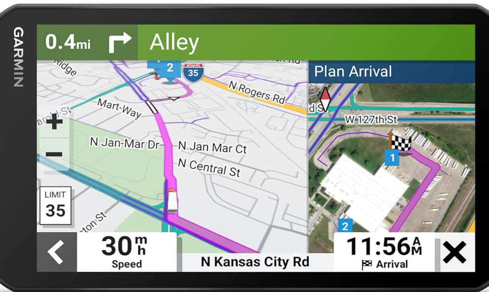 Garmin Dezl OTR620 GPS